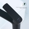 Смеситель Splenka высокий для умывальника S30.15.06 Черный