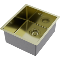 Кухонная мойка Omoikiri Tadzava 39-U/I-LG нерж. сталь/светлое золото