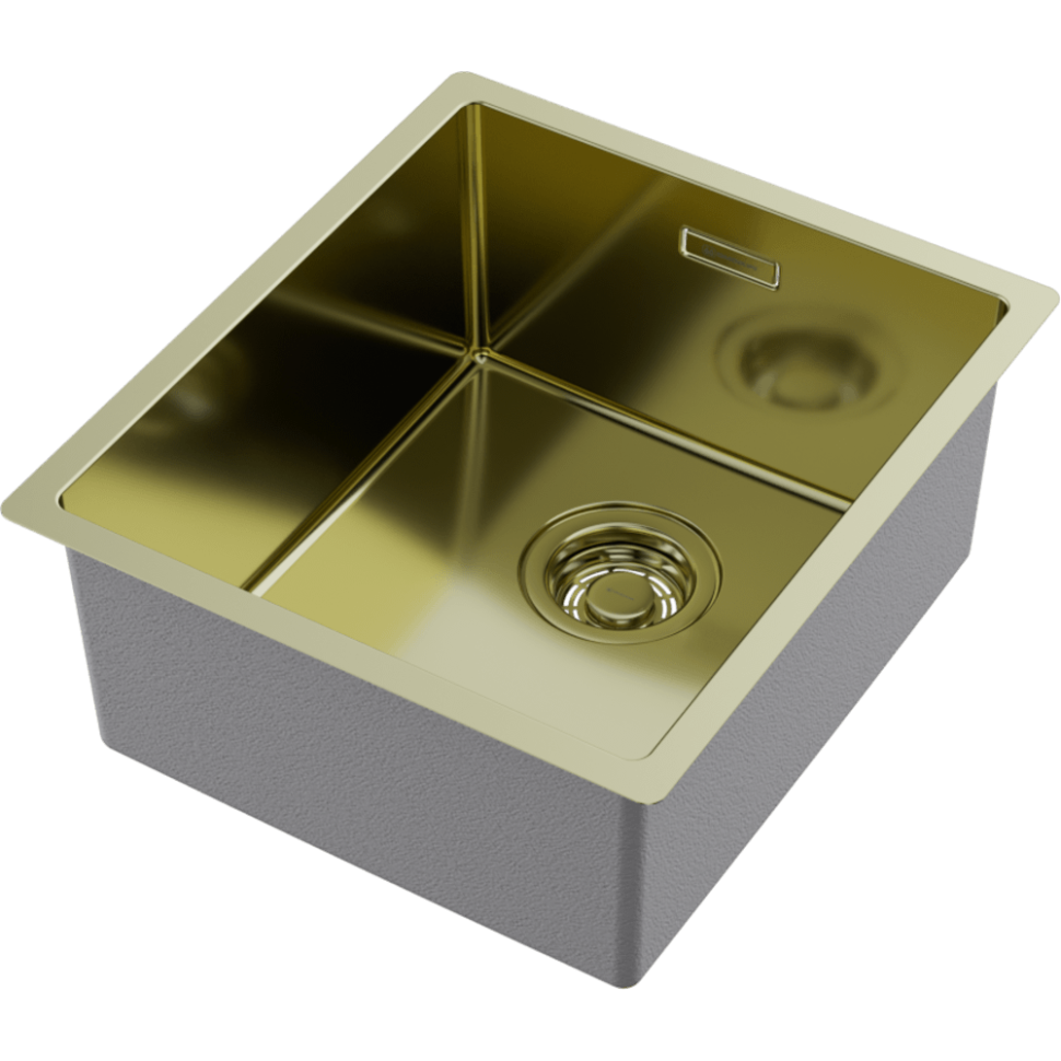 Кухонная мойка Omoikiri Tadzava 39-U/I-LG нерж. сталь/светлое золото