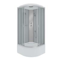Душевая кабина Niagara Classic NG-2308-14 (90х90х215) высокий поддон(40см),стекло матовое,4 места