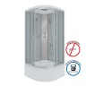 Душевая кабина Niagara Classic NG-2308-14 (90х90х215) высокий поддон(40см),стекло матовое,4 места