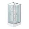 Душевая кабина Niagara Classic NG-33084-14QBKTG (100х80х210) средний поддон(26см),стекло матовое,4 места