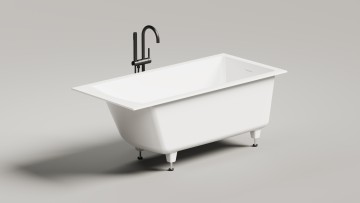 Ванна встраиваемая CASCATA 170x70 S-Stone Матовое