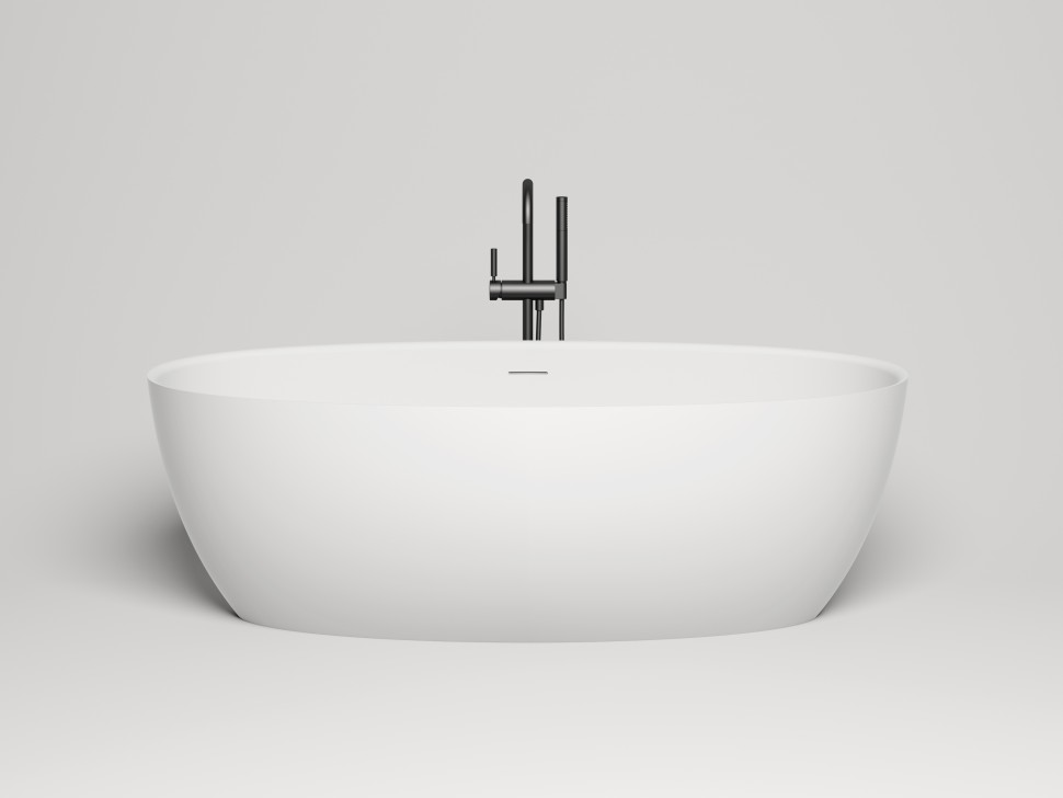 Ванна отдельностоящая ALDA 160x70 покраска по RAL полностью S-Sense Глянцевое