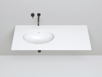 Раковина встраиваемая MAREA 12  в цвете по RAL 565х394х182 S-Stone Матовое