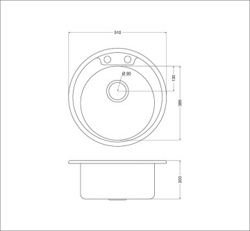 Мойка Oulin OL-R510