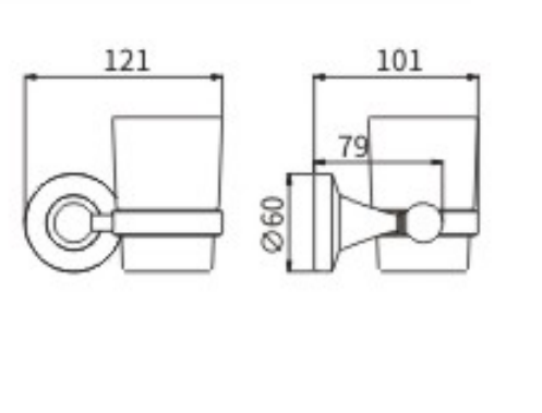Стакан стекло 57502