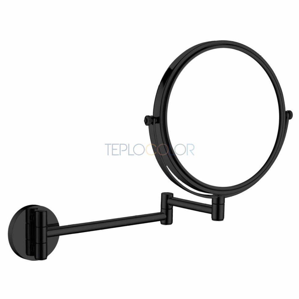 Косметическое зеркало, на подвижной руке - двухстаронные