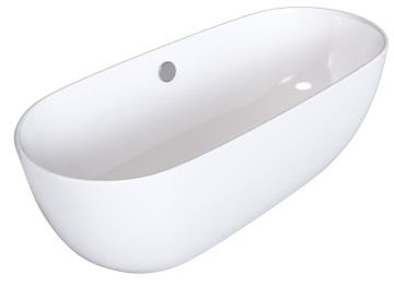 Ванна отдельностоящая Grossman Classic GR-2401 (150х75х58) цвет белый,1 место