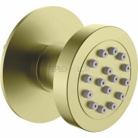 Душевые форсунки, круглая, скрытого монтажа