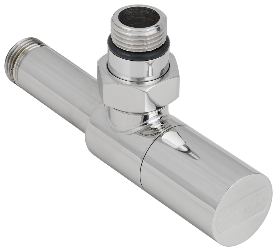 Вентиль угловой цилиндр (G 1/2" НР х G 1/2" НР)