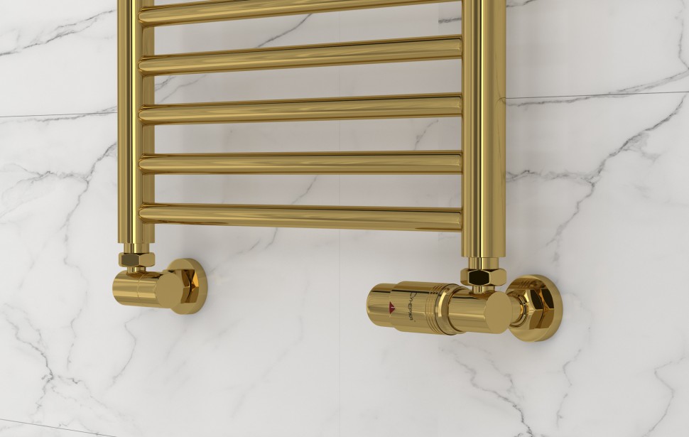 Автоматический терморегулятор 3D правый (G 1/2" НР х G 3/4" НГ)