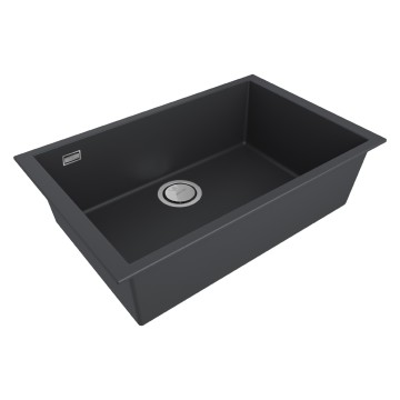 Мойка NEO CLASSIC 69, ACRYSTONE, PM966944-AN, ANTRACITE, 690х443 мм, Paulmark