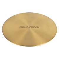 Декоративный элемент для сифона, PM116-BG, брашированное золото, Paulmark