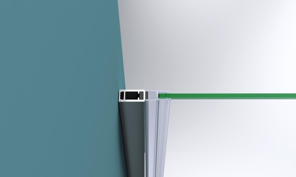 Душевая дверь BelBagno KRAFT-B-12-60/40-C-Cr-L