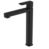 AQM6614MB Parma Смеситель для раковины однорычажный, Черный матовый