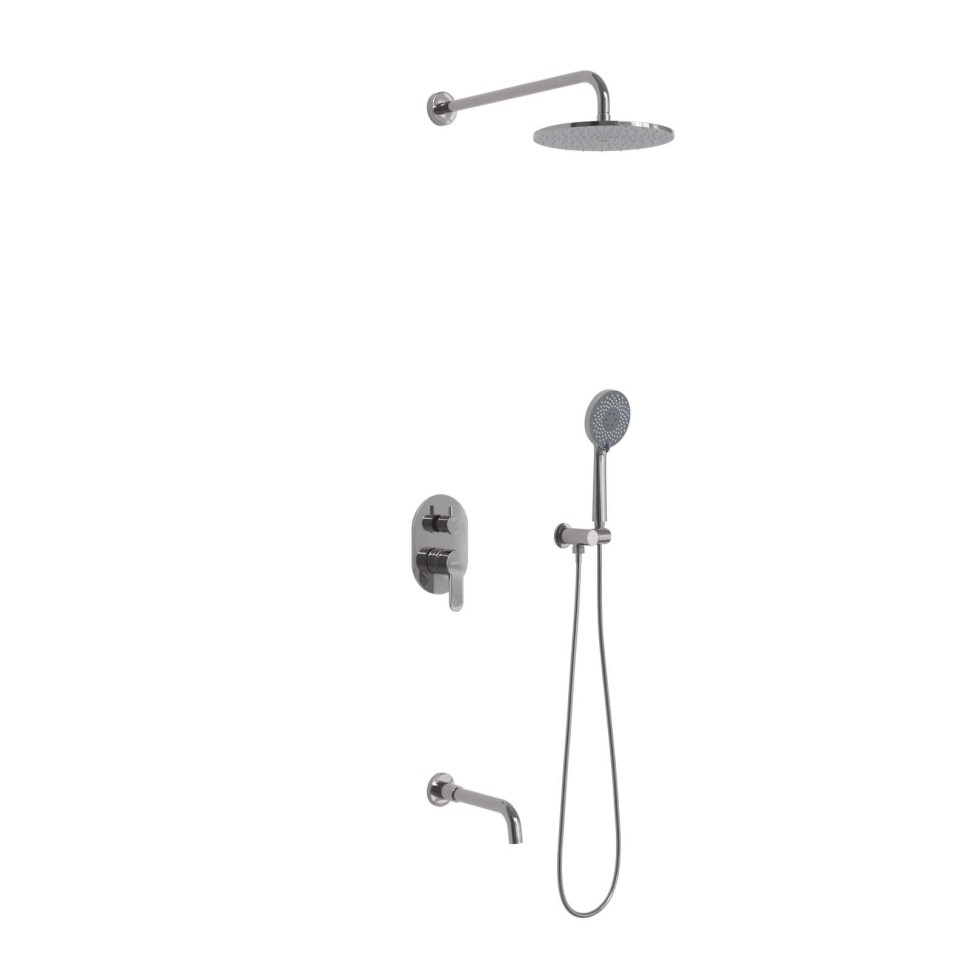 Душевой комплект BERGES NARDIS 3R, хром