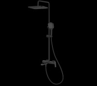 Душевая система Raglo для ванны и душа R30.24.06 Черный