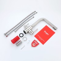 Смеситель Raglo для кухни с подключением к фильтру питьевой воды R81.61.05 Сатин