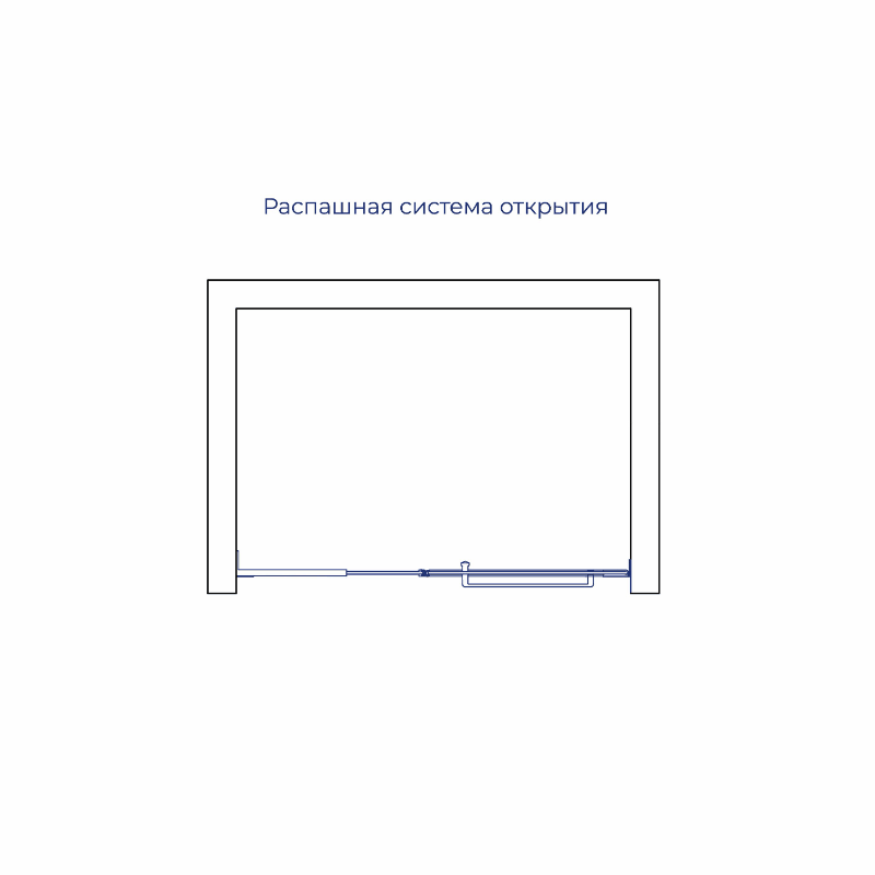 Душевая дверь RGW SV-006B (Прозрачное, 1200мм)