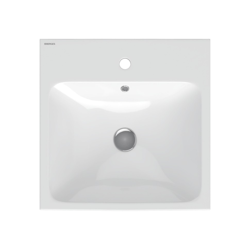 Раковина BERGES Strati, 48,5х48 см