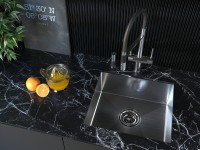 Мойка нерж. сталь AISI304 ALLER 48 UNI, PM804844-BS, брашированная нерж.сталь, 480х440мм, Starke-Paulmark