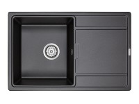 Мойка FLUGEN 50-780, IT-GRANIT, PM217850-BL, черный, 780х500 мм, Paulmark