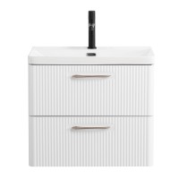 База под раковину подвесная BelBagno DUE-500-2C-SO-BL-P