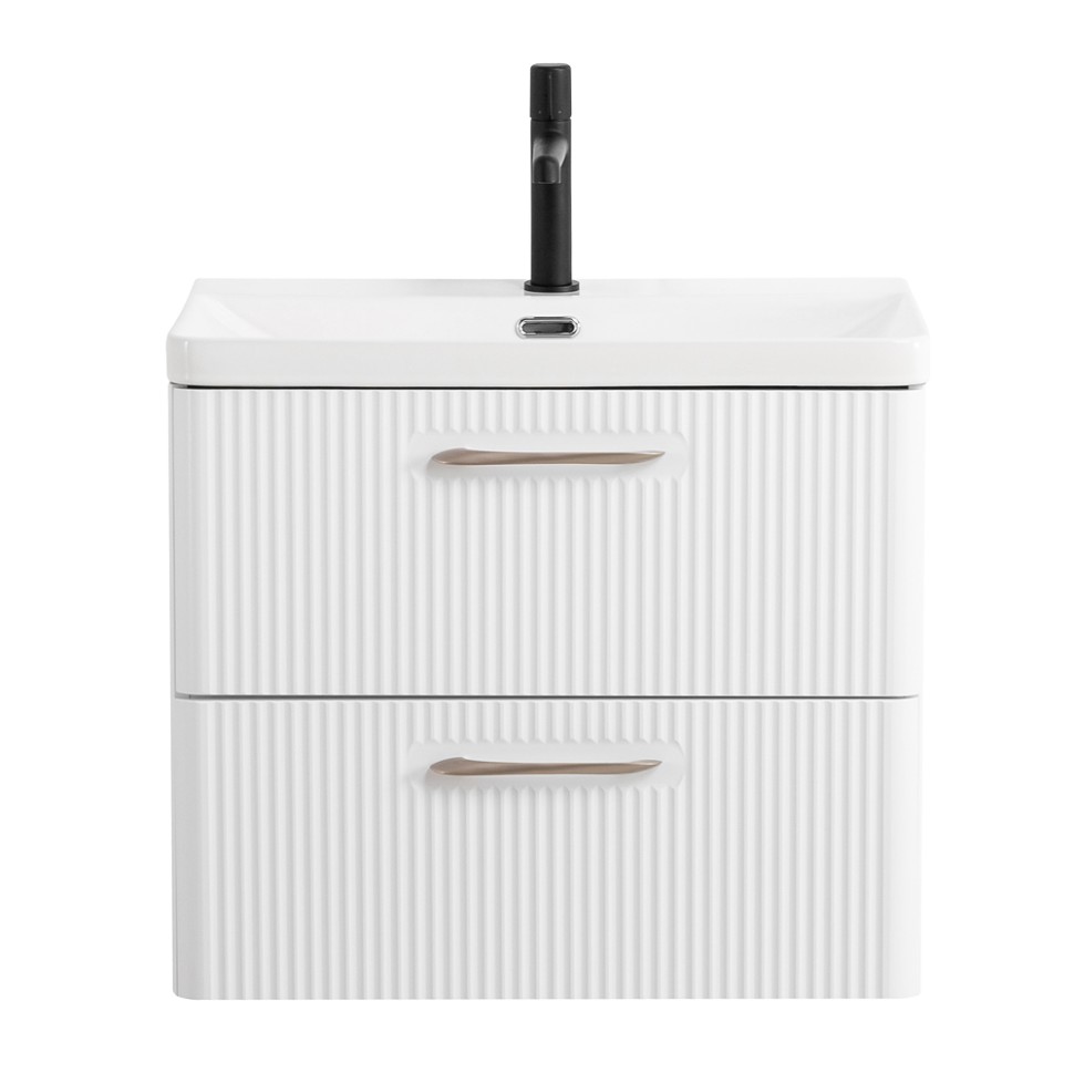 База под раковину подвесная BelBagno DUE-500-2C-SO-BL-P