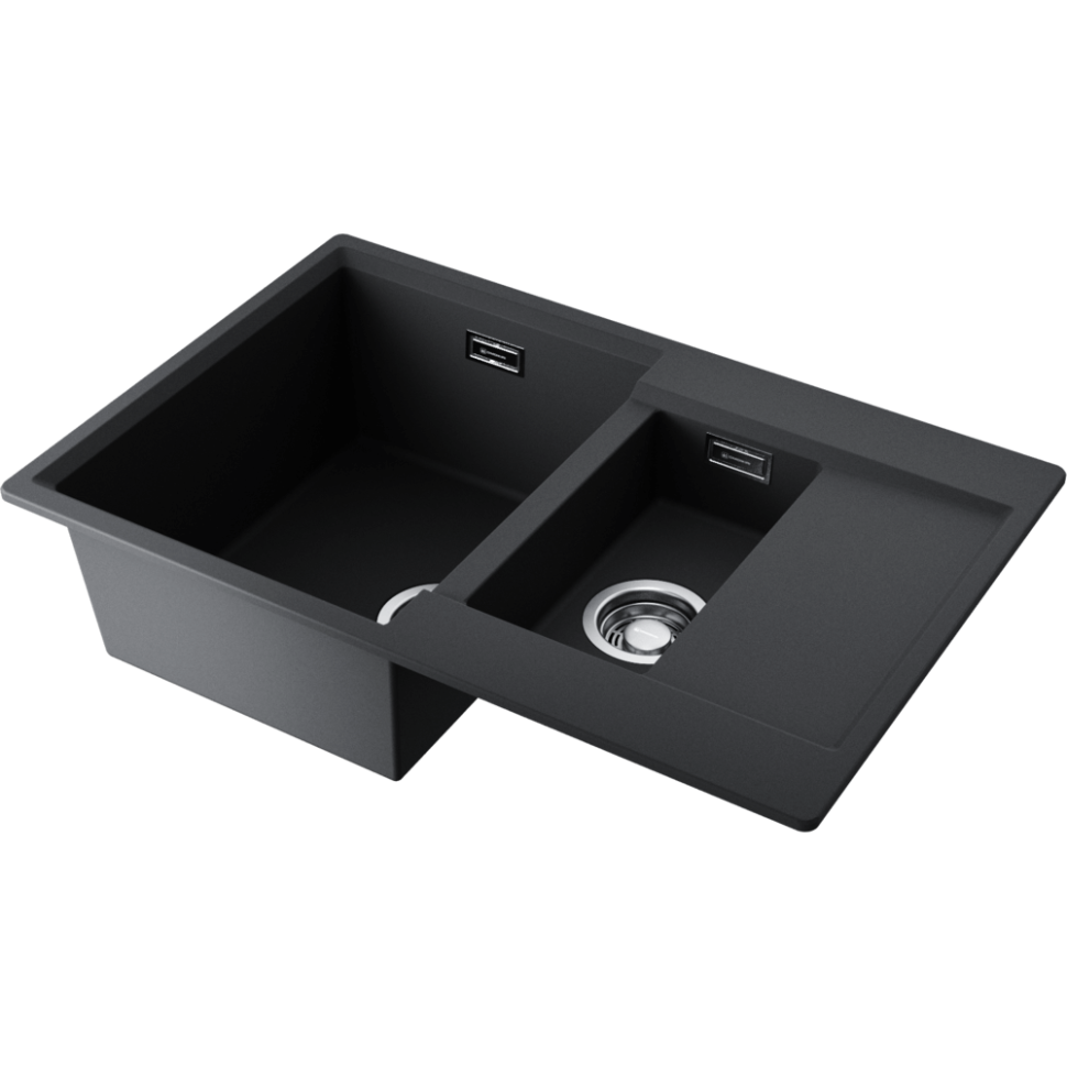 Кухонная мойка Omoikiri Daisen 78-2-BL Artgranit/черный