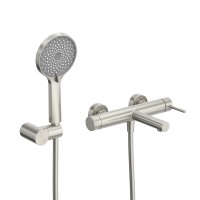 Смеситель для ванны и душа в комплекте с ручным душем, шлангом и держателем CEZARES RELAX-VD-IN