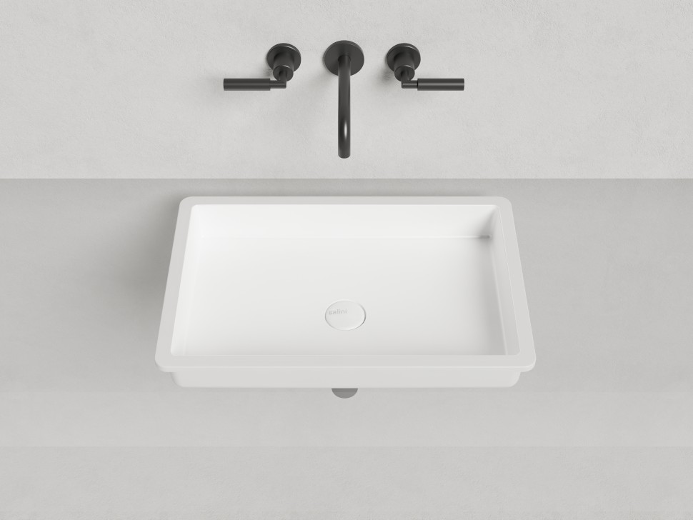 Раковина встраиваемая MAREA 14 600х400х128 S-Stone Матовое