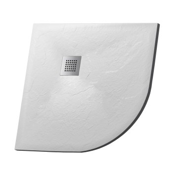 Душевой поддон Grossman Strong GR-S19090 (90х90х2,5) из искусственного камня,1/4 круга,белый,1 место