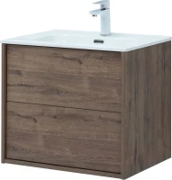 Тумба с раковиной Lino 60 (Flat) Дуб Веллингтон