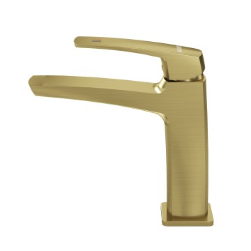 Смеситель для раковины Grossman Mercury 510.K35.10.320 золото сатиновый,1 место
