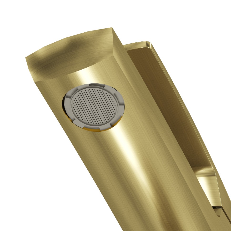 Смеситель для раковины Grossman Mercury 510.K35.10.320 золото сатиновый,1 место