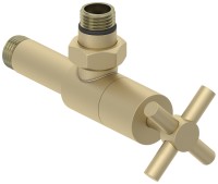 Вентиль угловой крест (G 1/2" НР х G 1/2" НР)
