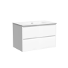 Тумба подвесная SANCOS Libra 790х450х500, c двумя ящиками оснащенными доводчиками, белый глянец , арт. LB80W