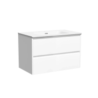 Тумба подвесная SANCOS Libra 790х450х500, c двумя ящиками оснащенными доводчиками, белый глянец , арт. LB80W