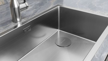 Декоративный элемент для сифона, PM116-BS, брашированная нерж.сталь, Paulmark