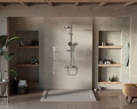 Душевая стойка VSFS-413CH с изливом, хром