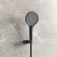 Душевой комплект Futura VSFW-2F12TMB термостатический встраиваемый, 3 режима, черный матовый