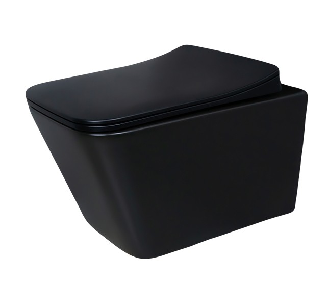 Унитаз подвесной Gid Tr2144Bm 62225Y черный матовый 52x36x33.5