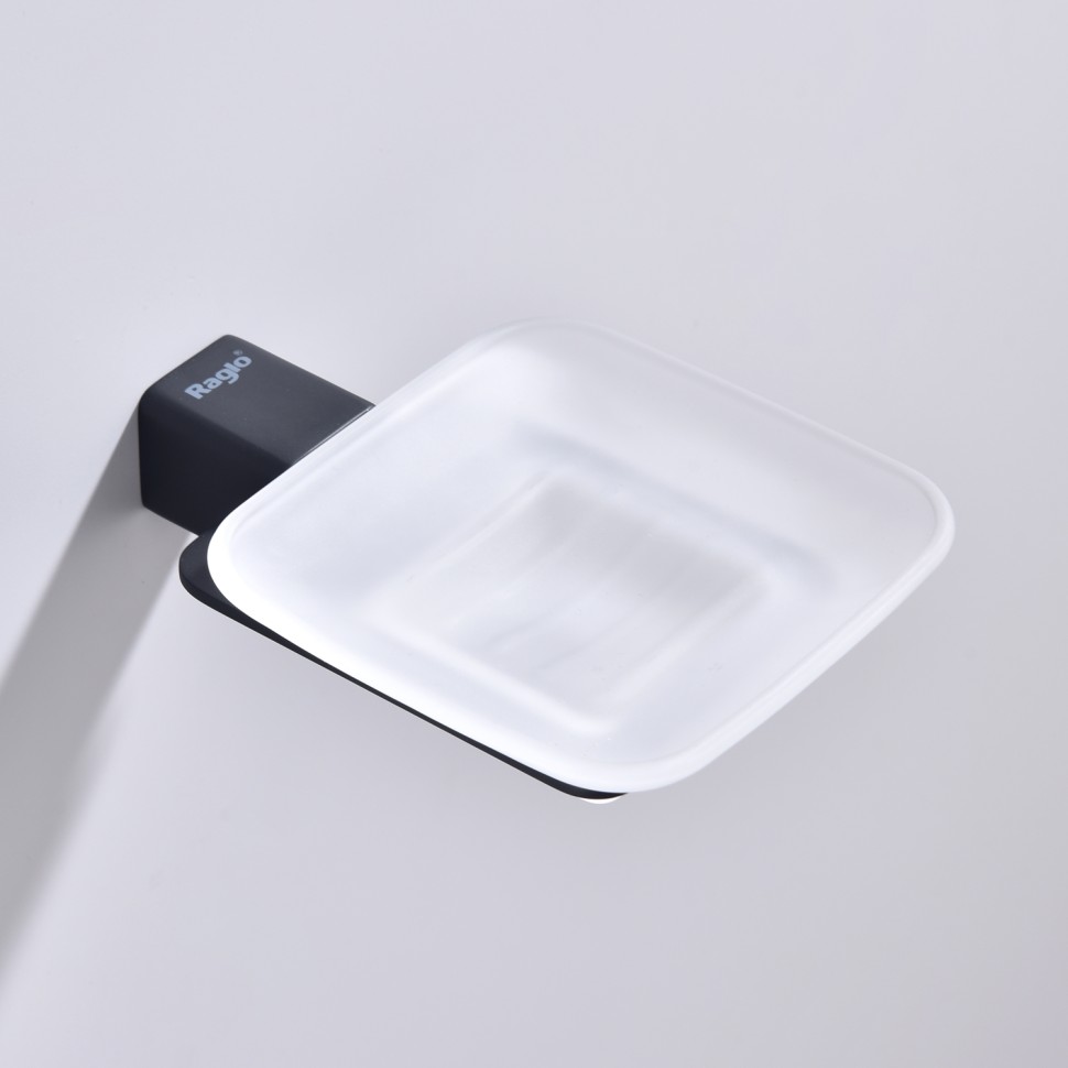 Держатель + Мыльница Raglo черный