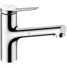 Смеситель Hansgrohe Zesis для кухни, 1 отверстие, с вытяжным душем, sВох litе, цвет: хром 74803000