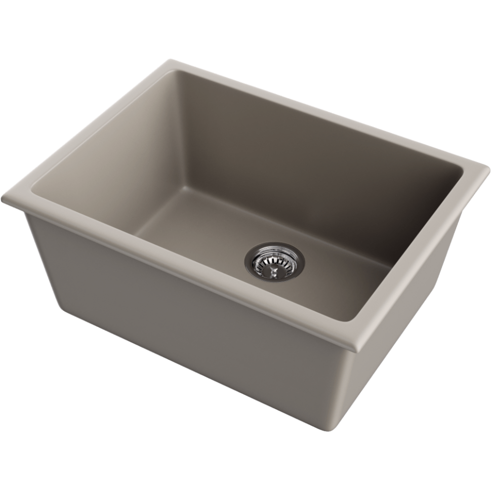 Кухонная мойка Omoikiri Okinoshima 61-U/I-CC Natceramic/cappuccino coffee