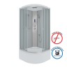 Душевая кабина Niagara Classic NG-2308-14P (90х90х215) высокий поддон(40см),стекло матовое,4 места