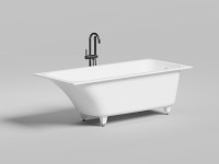 Ванна встраиваемая ORLANDA 170x75 покраска по RAL полностью S-Sense Матовое