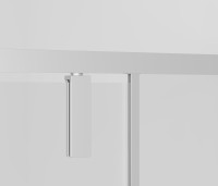 Душевая дверь Слим-Н (Slim-N) VDP-4SN120CLB, черный матовый, стекло прозрачное