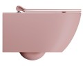 Унитаз подвесной безободковый GSI PURA 8815FR524 550 мм х 360 мм, с Swirlflush, с крепежом, цвет Матовый Blush (старый артикул 881524/ 8815FR224)